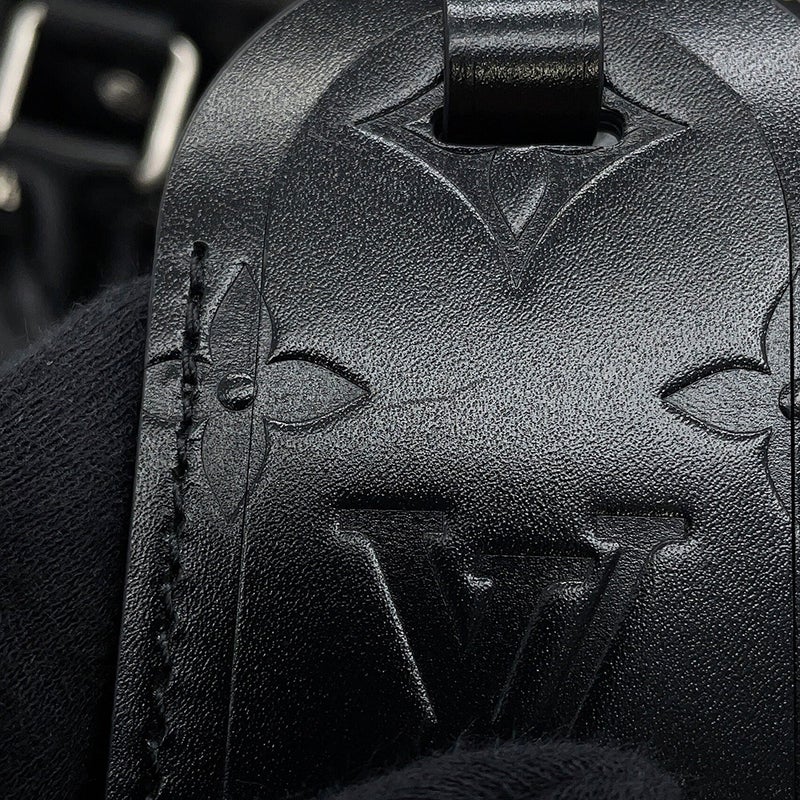 ルイヴィトン ハンドバッグ キーポル カーゴ バンドリエール25 カーフレザー M13988 LOUIS VUITTON 2way 黒 ブラック