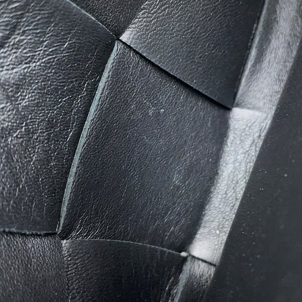 ボッテガヴェネタ ボディバッグ マキシイントレチャート カセット ベルトバッグ 668572 BOTTEGA VENETA 黒