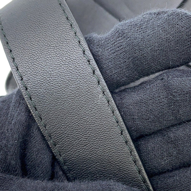 ボッテガヴェネタ ボディバッグ マキシイントレチャート カセット ベルトバッグ 668572 BOTTEGA VENETA 黒