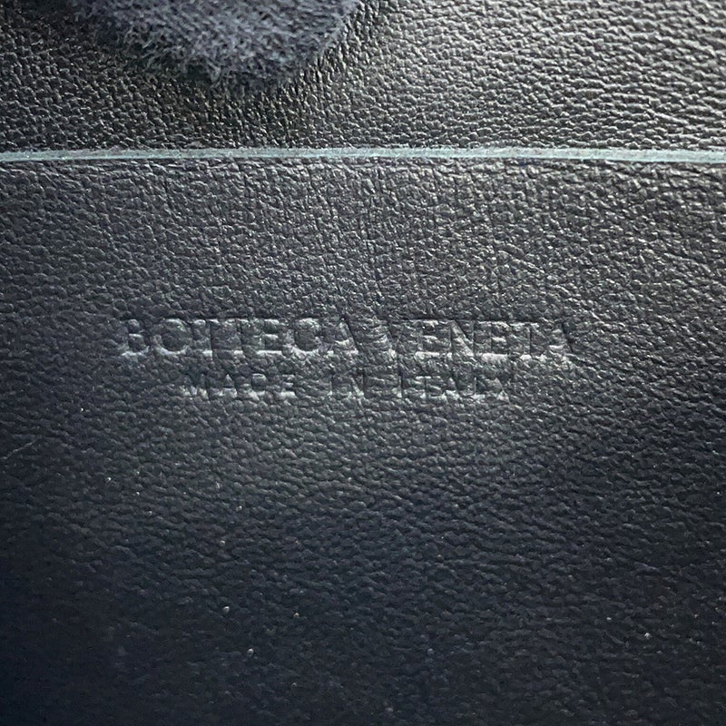 ボッテガヴェネタ ボディバッグ マキシイントレチャート カセット ベルトバッグ 668572 BOTTEGA VENETA 黒