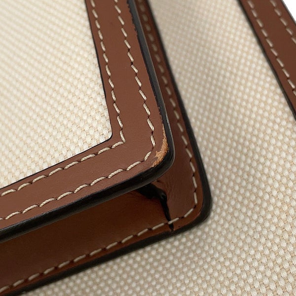 バーバリー ハンドバッグ ミディアム ポケットバッグ キャンバス レザー 8039362 BURBERRY 2way