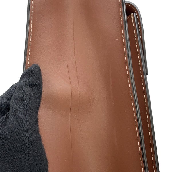 バーバリー ハンドバッグ ミディアム ポケットバッグ キャンバス レザー 8039362 BURBERRY 2way