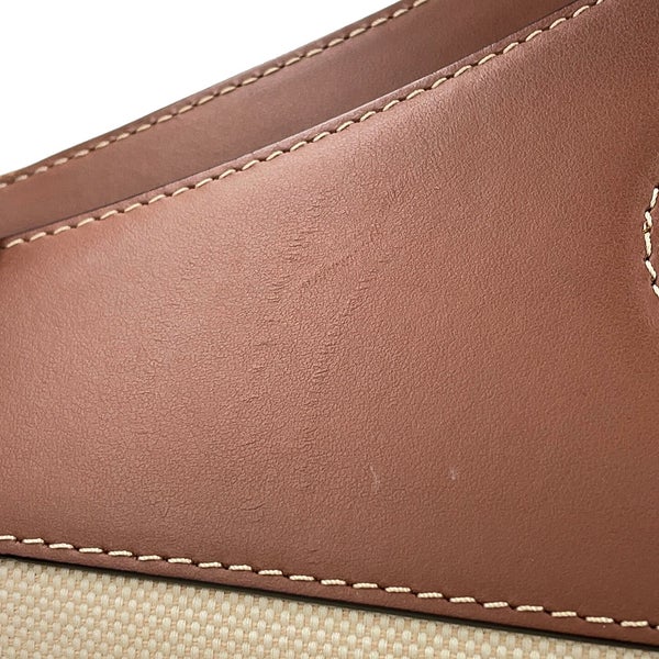 バーバリー ハンドバッグ ミディアム ポケットバッグ キャンバス レザー 8039362 BURBERRY 2way