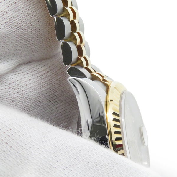 ロレックス レディ デイトジャスト28 SS/K18YG 279173G ROLEX 腕時計 シャンパン文字盤 スターダイヤ