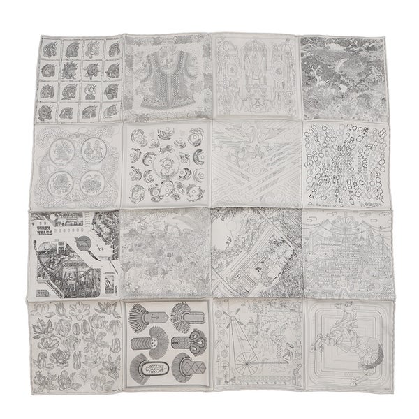 エルメス スカーフ カレ60 カレ ダブルフェイス ロボカバール  HERMES 2023年イヤーズギフト