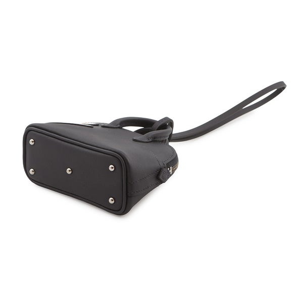 エルメス バッグチャーム ボリードシャーク キャバン/シルバー金具 スイフト W刻印 黒