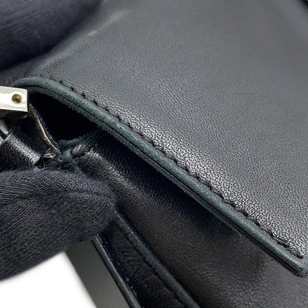 フェンディ ハンドバッグ マンマバケット レザー 26424 FENDI ワンショルダー 黒