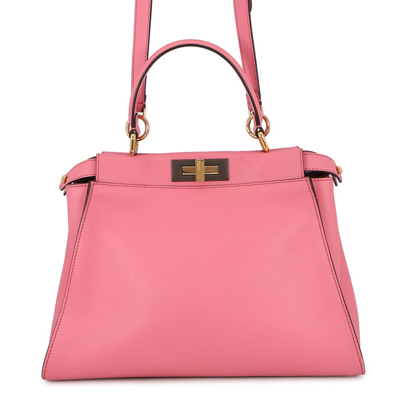 フェンディ ハンドバッグ ピーカブー レギュラー レザー 8BN290 FENDI 2way ショルダー