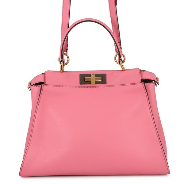 フェンディ ハンドバッグ ピーカブー レギュラー レザー 8BN290 FENDI 2way ショルダー