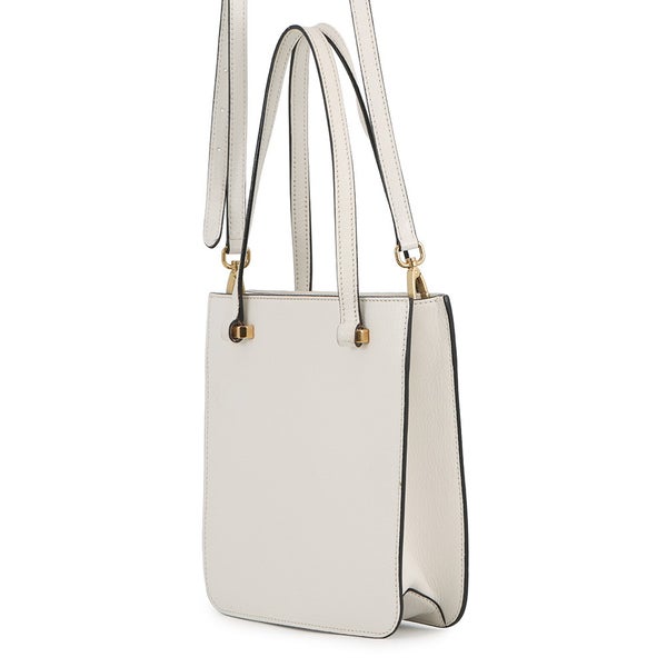 ミュウミュウ ハンドバッグ マドラス スクエア トート レザー 5BA231 Miu Miu 2way 白