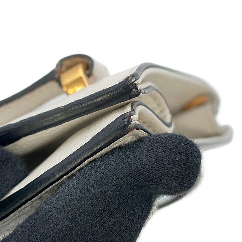 ミュウミュウ ハンドバッグ マドラス スクエア トート レザー 5BA231 Miu Miu 2way 白