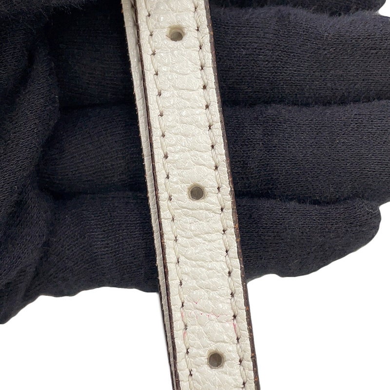 ミュウミュウ ハンドバッグ マドラス スクエア トート レザー 5BA231 Miu Miu 2way 白