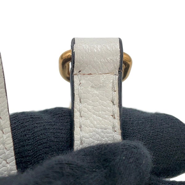 ミュウミュウ ハンドバッグ マドラス スクエア トート レザー 5BA231 Miu Miu 2way 白