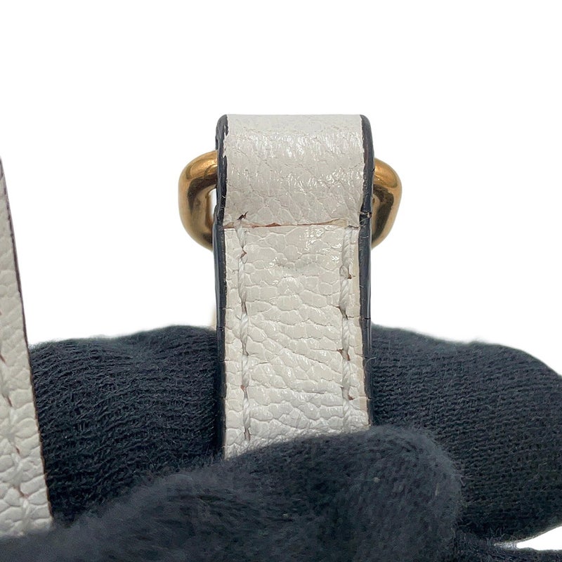 ミュウミュウ ハンドバッグ マドラス スクエア トート レザー 5BA231 Miu Miu 2way 白