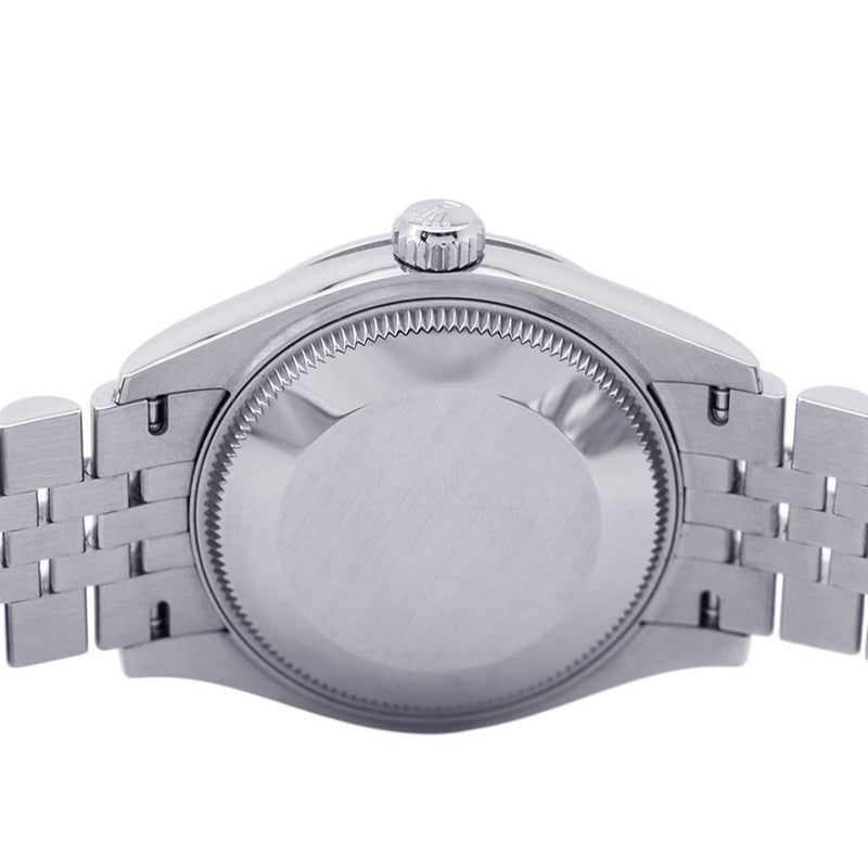 ロレックス デイトジャスト31 SS/K18WG ランダムシリアル ルーレット 278274 ROLEX 腕時計 ブライトブルー文字盤