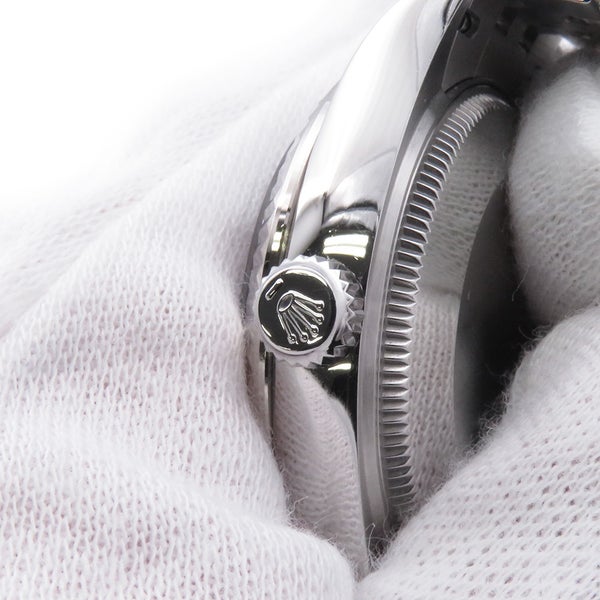 ロレックス デイトジャスト31 SS/K18WG ランダムシリアル ルーレット 278274 ROLEX 腕時計 ブライトブルー文字盤