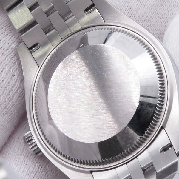 ロレックス デイトジャスト31 SS/K18WG ランダムシリアル ルーレット 278274 ROLEX 腕時計 ブライトブルー文字盤