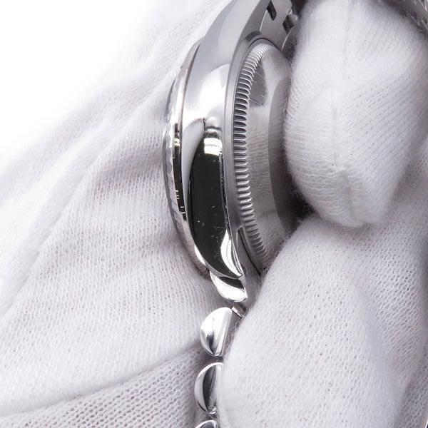 ロレックス デイトジャスト31 SS/K18WG ランダムシリアル ルーレット 278274 ROLEX 腕時計 ブライトブルー文字盤