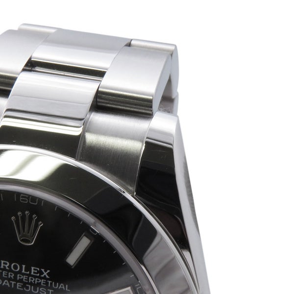 ロレックス デイトジャスト41 ランダムシリアル ルーレット 126300 ROLEX 腕時計 黒文字盤