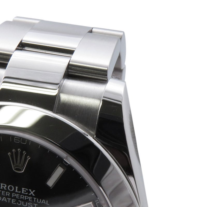 ロレックス デイトジャスト41 ランダムシリアル ルーレット 126300 ROLEX 腕時計 黒文字盤