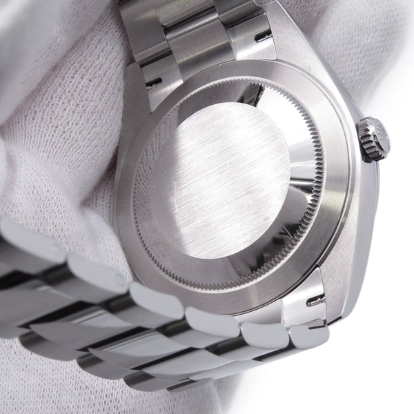 ロレックス デイトジャスト41 ランダムシリアル ルーレット 126300 ROLEX 腕時計 黒文字盤