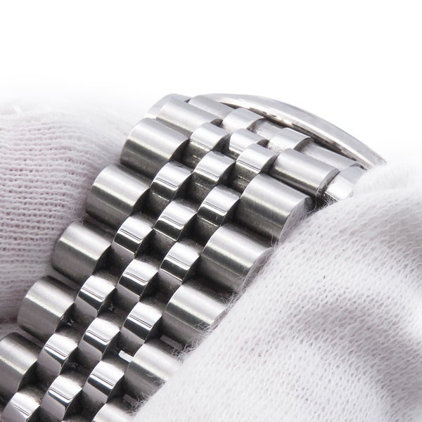 ロレックス デイトジャスト31 SS/K18WG ランダムシリアル ルーレット 278274 ROLEX 腕時計 ミントグリーン文字盤