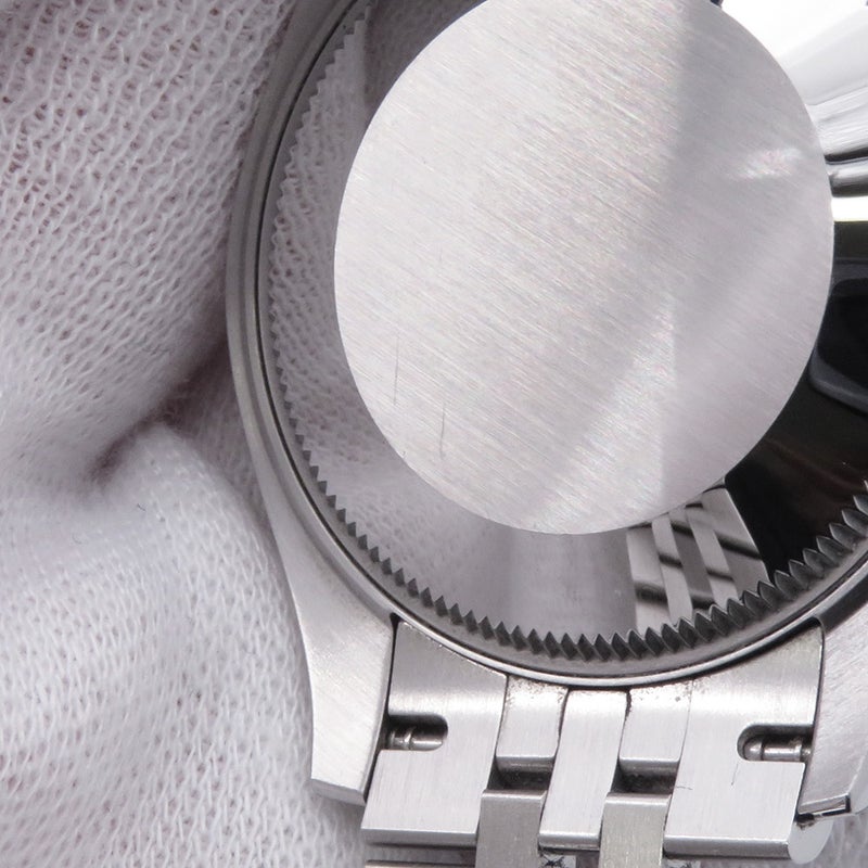 ロレックス デイトジャスト31 SS/K18WG ランダムシリアル ルーレット 278274 ROLEX 腕時計 ミントグリーン文字盤