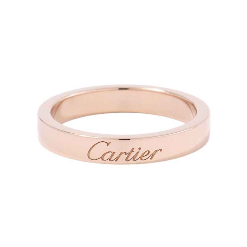カルティエ リング C ドゥ カルティエ ウェディング K18PGピンクゴールド リングサイズ48 B4087248 Cartier 指輪