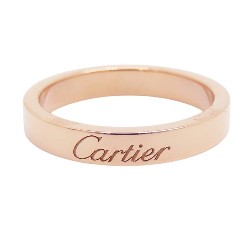カルティエ リング C ドゥ カルティエ ウェディング K18PGピンクゴールド リングサイズ48 B4087248 Cartier 指輪