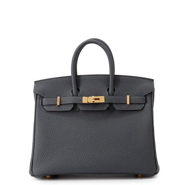 エルメス バーキン25 グリミスティ/ゴールド金具 トゴ K刻印 HERMES Birkin ハンドバッグ