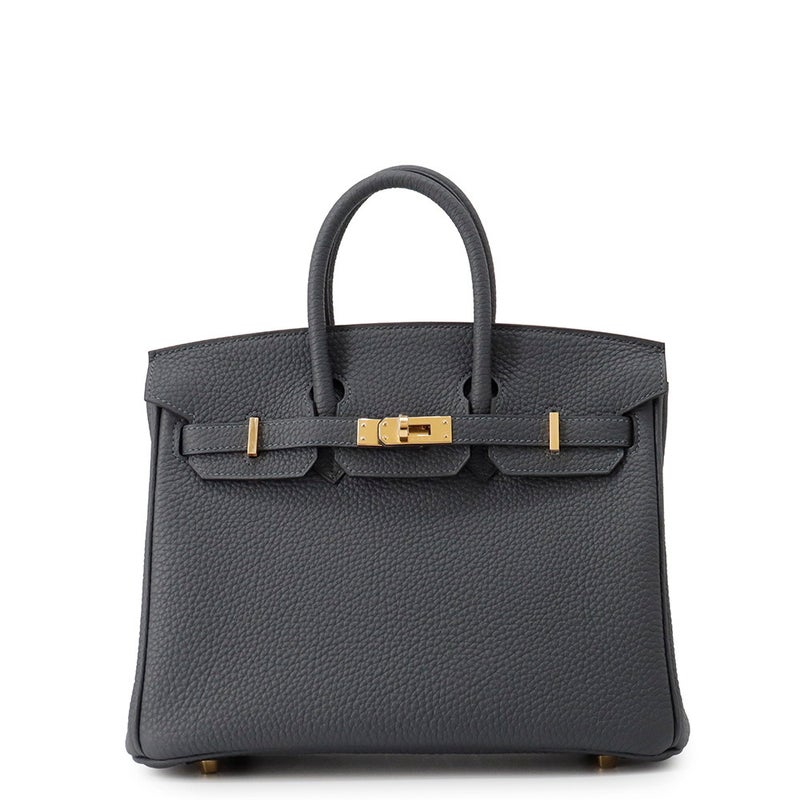 エルメス バーキン25 グリミスティ/ゴールド金具 トゴ K刻印 HERMES Birkin ハンドバッグ