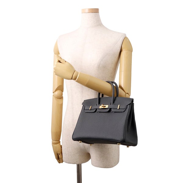 エルメス バーキン25 グリミスティ/ゴールド金具 トゴ K刻印 HERMES Birkin ハンドバッグ