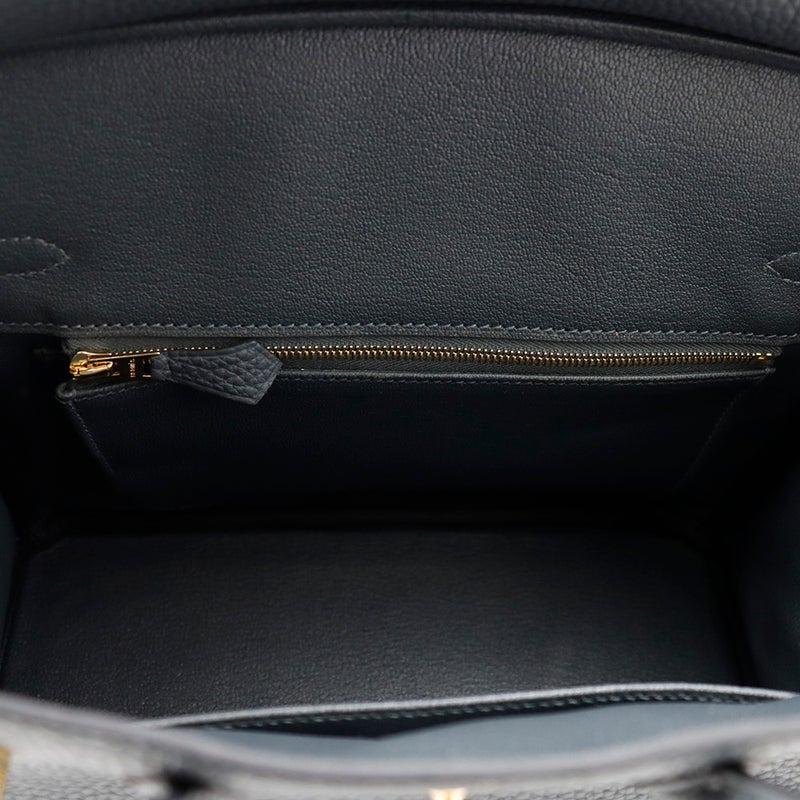 エルメス バーキン25 グリミスティ/ゴールド金具 トゴ K刻印 HERMES Birkin ハンドバッグ