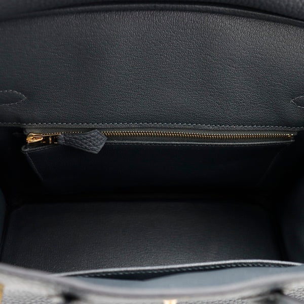 エルメス バーキン25 グリミスティ/ゴールド金具 トゴ K刻印 HERMES Birkin ハンドバッグ