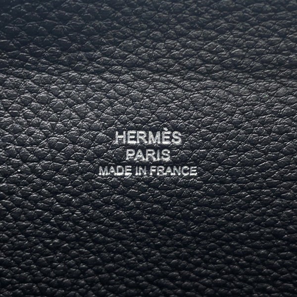 エルメス ショルダーバッグ ヴィドポッシュ ブラック/シルバー金具 トゴ W刻印 黒