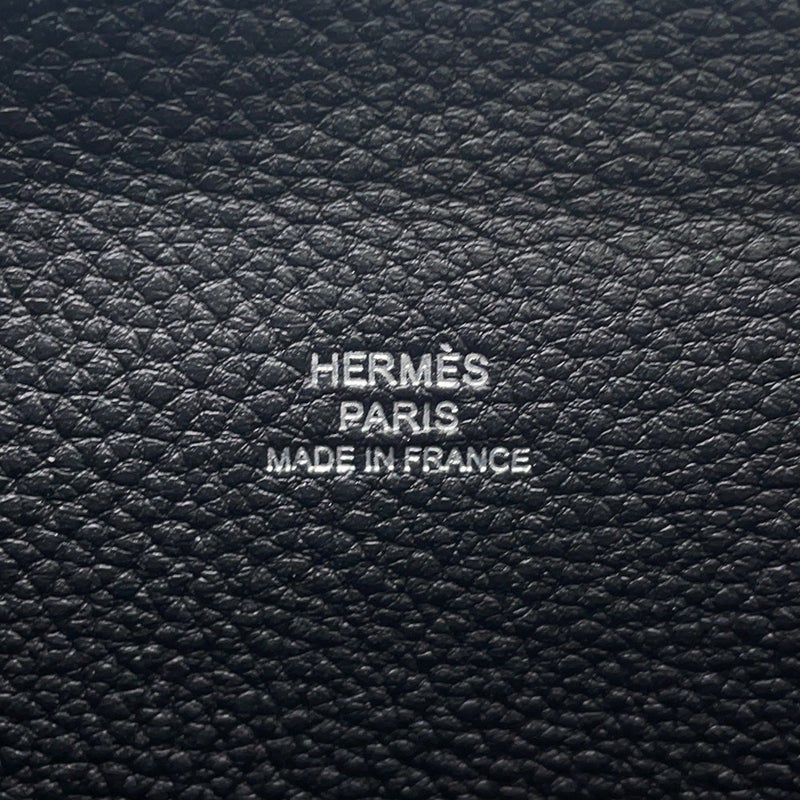 エルメス ショルダーバッグ ヴィドポッシュ ブラック/シルバー金具 トゴ W刻印 黒