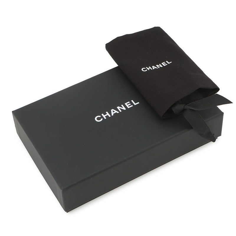 シャネル ポーチ マトラッセ シャネル19 キャビアスキン AP3720 CHANEL 小物入れ 黒