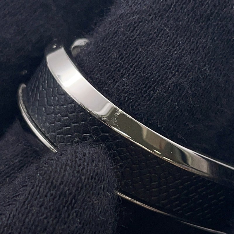 エルメス リング ジョケット ダブル ブラック/シルバー金具 サイズ53 HERMES 指輪 黒