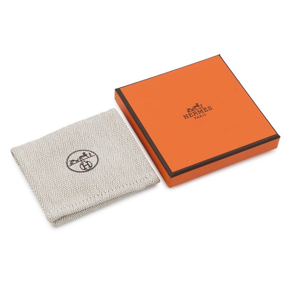 エルメス リング ジョケット ダブル ブラック/シルバー金具 サイズ53 HERMES 指輪 黒