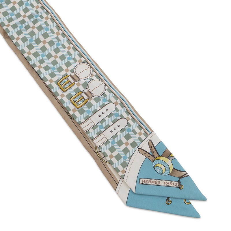 エルメス スカーフ ツイリー 馬車の変遷 Les Voitures Nouvelles HERMES シルク 2024春夏