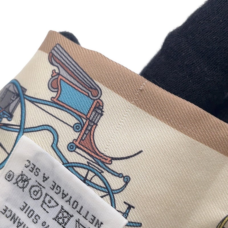 エルメス スカーフ ツイリー 馬車の変遷 Les Voitures Nouvelles HERMES シルク 2024春夏