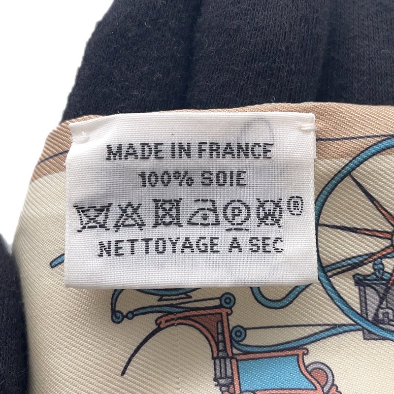 エルメス スカーフ ツイリー 馬車の変遷 Les Voitures Nouvelles HERMES シルク 2024春夏