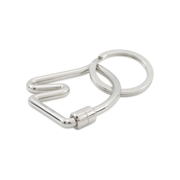 エルメス キーホルダー シュバル Cheval シルバー金具 HERMES キーリング