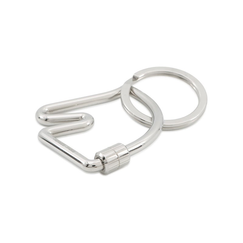 エルメス キーホルダー シュバル Cheval シルバー金具 HERMES キーリング
