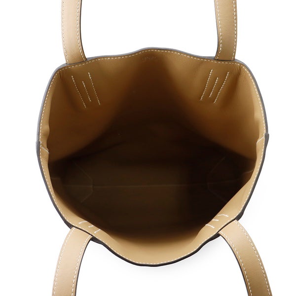 エルメス トートバッグ ネオ ドゥブルセンス 28 グリパンタン/プシエール スイフト W刻印 リバーシブル