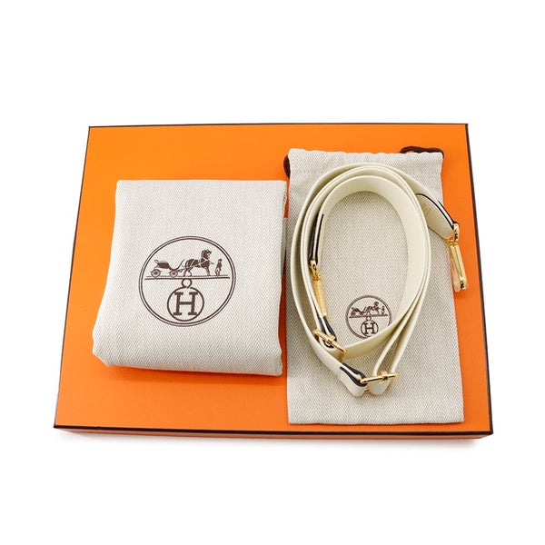 エルメス ショルダーバッグ エブリン3 23 クレーム/ゴールド金具 トリヨンクレマンス G刻印 クリーム 白