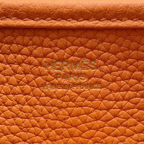 エルメス ショルダーバッグ エブリン3 PM オレンジミニアン/ゴールド金具 B刻印