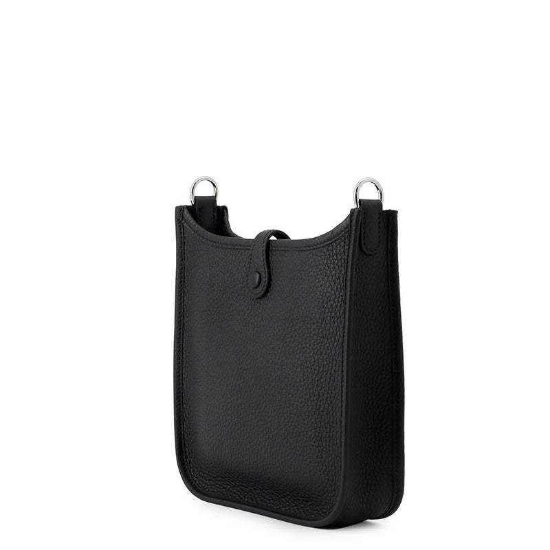 エルメス エブリンTPM 111cm アマゾン ブラック/シルバー金具 トリヨンクレマンス K刻印 黒