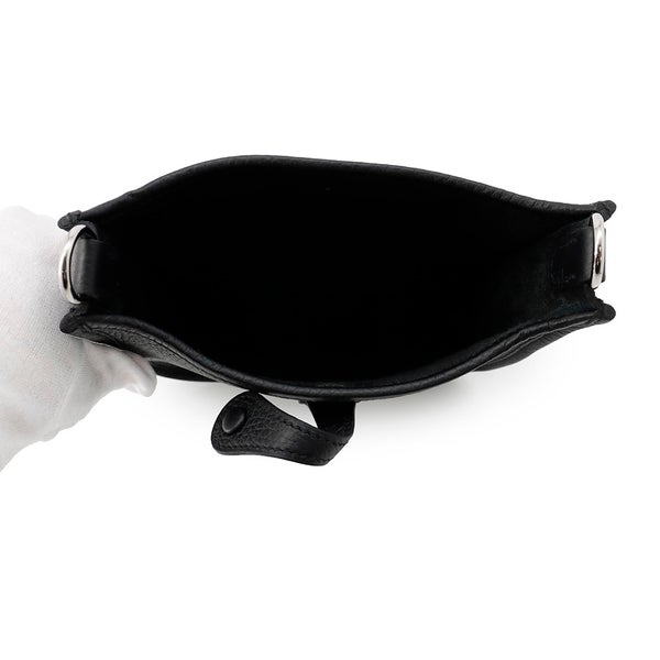 エルメス エブリンTPM 111cm アマゾン ブラック/シルバー金具 トリヨンクレマンス K刻印 黒