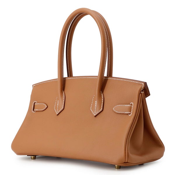 エルメス ショルダーバーキン29 ゴールド/ゴールド金具 エバーカラー K刻印 HERMES Birkin